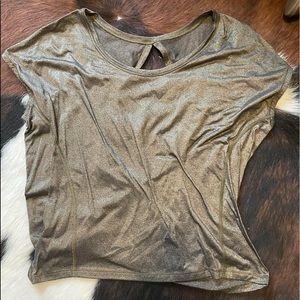 Lululemon Sweaty or Not Crop Tee